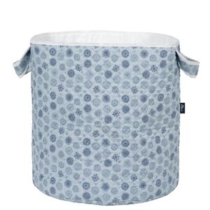 Alvi® Panier de rangement Henna bleu 42 cm