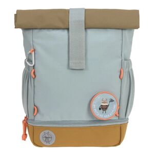 LÄSSIG Sac à dos enfant Mini Rolltop Backpack, Nature light blue