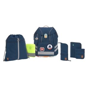 LÄSSIG Cartable d'école enfant Flexy Unique navy 7 pièces