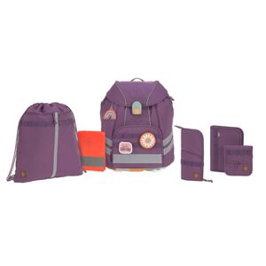 LÄSSIG Cartable d'école enfant Flexy Unique purple 7 pièces