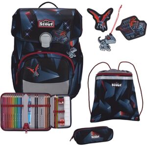 Scout Cartable d'école enfant Neo LED Gravity