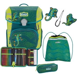 Scout Cartable d'école enfant Neo Superflash Extreme Lizard