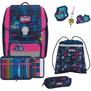 Scout Cartable d'école enfant Genius Magic Sea