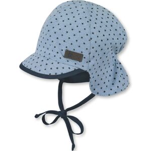 Sterntaler casquette à visière avec protège-cou ciel 39 cm