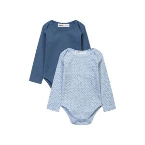 Minoti Lot de 2 bodies bleu