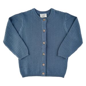 FIXONI Cardigan en tricot bleu Chine 68 (6 mois) - Publicité