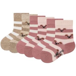 Camano Chaussettes bébé rose lot de 6