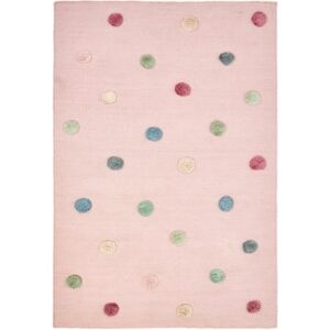 LIVONE Tapis enfant COLORMOON rose/multi 160x230 cm