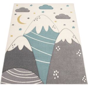 Paco Home Tapis enfant Cos 707 crème 120x170 cm