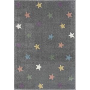 LIVONE Tapis enfant Happy Rugs Fame gris argenté/multicolore 120x180 cm