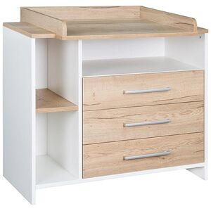 Schardt Commode table à langer, plan à langer Eco Plus bois blanc