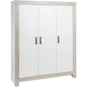 Schardt Armoire enfant 3 portes bois Nordic Halifax