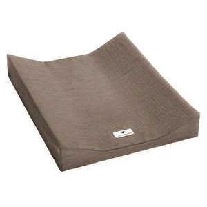 Zöllner JULIUS ZÖLLNER Housse de matelas à langer mousseline nougat 50x65 cm 50x65 cm