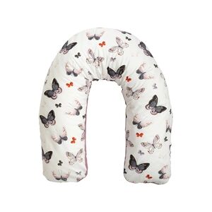 BeBes Collection Coussin d'allaitement et housse papillon multicolore