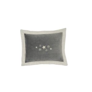 BeBes Collection Coussin décoratif étoiles gris 30x40 cm 40 x 30 cm