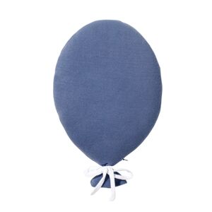 Nordic Coast Company Coussin décoratif montgolfière bleu 40x27 cm