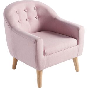 howa® Fauteuil enfant bois rose