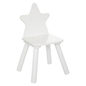 atmosphera Chaise enfant étoiles bois/pin blanc