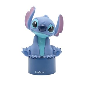 LEXIBOOK Veilleuse haut-parleur Disney Stitch 3D