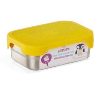 Affenzahn Boîte à goûter enfant tigre inox, jaune lot de 2