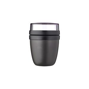 MEPAL Boîte à goûter enfant Ellipse mini PP nordic black