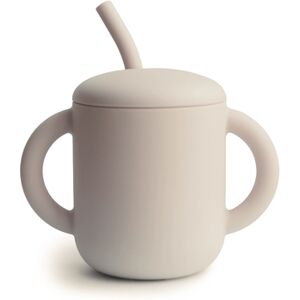 mushie Tasse enfant paille 6 mois+ Shifting Sand 125 ml