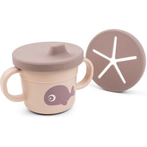 Done by Deer™ Tasse enfant poignées goûter Wally rose