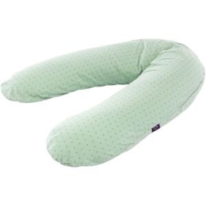 Träumeland Coussin d'allaitement Twister vert 190 cm