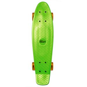 muuwmi AUTHENTIC SPORTS Skateboard fun No Rules vert/transparent/orange