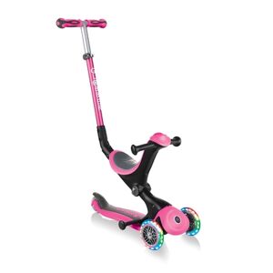 GLOBBER Trottinette enfant 3 roues évolutive pliable GO-UP DELUXE LIGHTS...