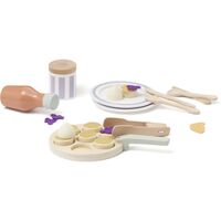 Kids Conceptu00ae Accessoires pour cuisine enfant petit-déjeuner pancakes bois