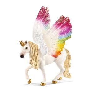 Schleich Figurine licorne ailée arc-en-ciel 70576