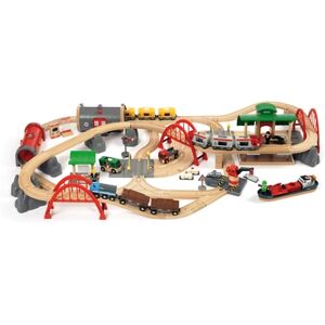 Brio WORLD Circuit de train Set Deluxe bois 33052