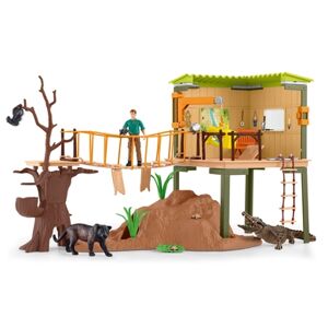 schleich® Figurine station d'aventures sauvages Wild Life 42507