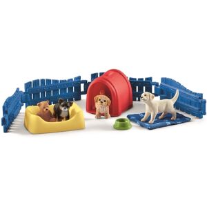 Schleich Figurine enclos à chiots 42480