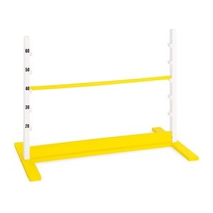 Pinolino Barre saut en hauteur enfant Hoppe bois, jaune