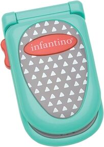 Infantino Téléphone enfant à clapet électronique bleu