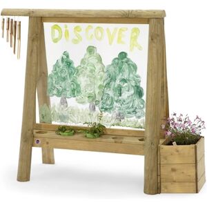 plum® Tableau enfant peinture observation de nature bois