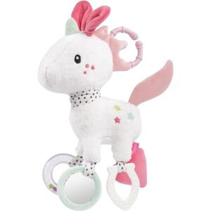 fehn® Peluche d'éveil licorne Aiko & Yuki, anneau