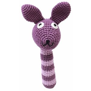 natureZoo of Denmark Hochet à crochet lapin violet