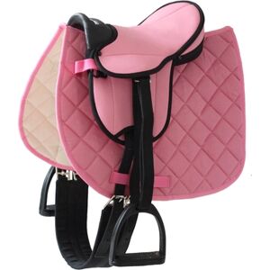 Helga Kreft Selle pour cheval enfant de jardin, rose