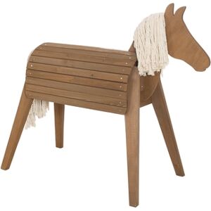 roba Cheval enfant de jardin bois tek