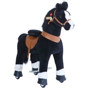 PonyCycle® Cheval à monter enfant noir frein sons, petit