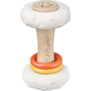 Vulli Hochet de dentition totem Sophie la girafe® So'Pure Rubber & Wood