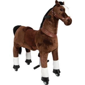 small foot® Cheval à monter enfant roulettes bois