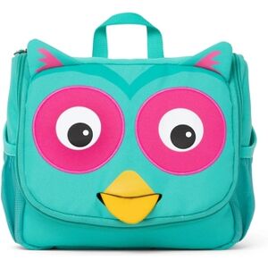 Affenzahn Trousse de toilette Eluise le hibou turquoise