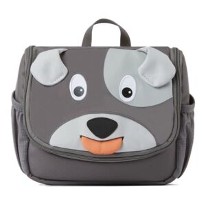 Affenzahn Trousse de toilette enfant chien, gris