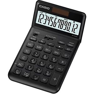 Casio Calculatrice de bureau JW-200SC - 12 chiffres - Noir - Publicité