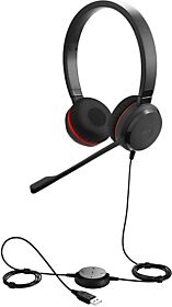 Jabra Evolve 30 II MS Stéréo Casque filaire jack et USB-A + boitier de contrôle