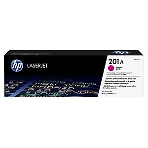 HP 201A Toner authentique CF403A - Magenta - Publicité